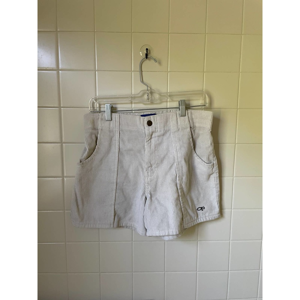 Vintage Corduroy OP Shorts Med Skate White Cream